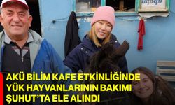 AKÜ Bilim Kafe Etkinliğinde Yük Hayvanlarının Bakımı Şuhut’ta Ele Alındı