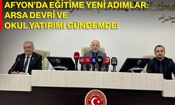 Afyon’da Eğitime Yeni Adımlar: Arsa Devri Ve Okul Yatırımı Gündemde