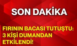 Fırının bacası tutuştu: 3 kişi dumandan etkilendi