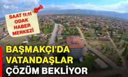 Başmakçı'da vatandaşlar çözüm bekliyor