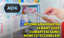 Afyonkarahisar’da 14 Mart 2026 Cumartesi günü nöbetçi eczaneler!