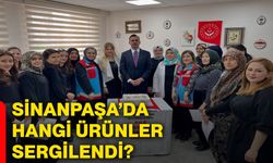 Sinanpaşa’da hangi ürünler sergilendi?