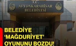 Belediye ‘Mağduriyet’ Oyununu Bozdu!