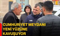 Cumhuriyet Meydanı Yeni Yüzüne Kavuşuyor