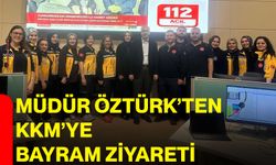 Müdür Öztürk’ten KKM’ye Bayram ziyareti