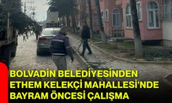 Bolvadin Belediyesinden Ethem Kelekçi Mahallesi’nde Bayram Öncesi Çalışma