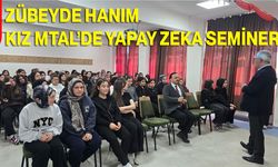 Zübeyde Hanım Kız MTAL’de Yapay Zeka Semineri