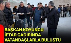 Başkan Koyuncu İftar Çadırında Vatandaşlarla Buluştu