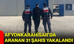 Afyonkarahisar’da Aranan 31 Şahıs Yakalandı