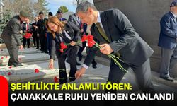 Şehitlikte Anlamlı Tören: Çanakkale Ruhu Yeniden Canlandı