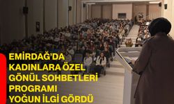 Emirdağ’da Kadınlara Özel Gönül Sohbetleri Programı Yoğun İlgi Gördü