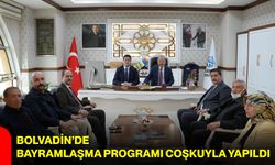 Bolvadin’de Bayramlaşma Programı Coşkuyla Yapıldı