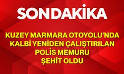 Kuzey Marmara Otoyolu’nda Kalbi Yeniden Çalıştırılan Polis Memuru Şehit Oldu