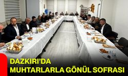 Dazkırı’da Muhtarlarla Gönül Sofrası
