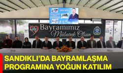 Sandıklı’da Bayramlaşma Programına Yoğun Katılım