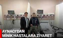 Aynacı’dan Minik Hastalara Ziyaret