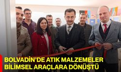 Bolvadin'de Atık Malzemeler Bilimsel Araçlara Dönüştü