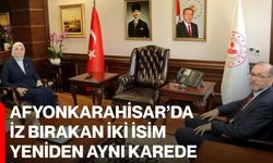 Afyonkarahisar’da İz Bırakan İki İsim Yeniden Aynı Karede