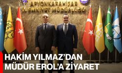 Hakim Yılmaz’dan Müdür Erol’a Ziyaret