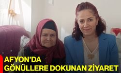 Afyon’da Gönüllere Dokunan Ziyaret