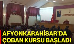 Afyonkarahisar’da Çoban Kursu Başladı