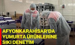 Afyonkarahisar’da Yumurta Ürünlerine Sıkı Denetim