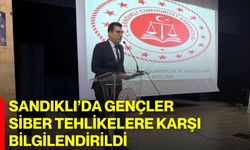 Sandıklı’da Gençler Siber Tehlikelere Karşı Bilgilendirildi