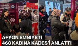 Afyon Emniyeti 460 Kadına KADES’i Anlattı