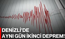 Denizli’de Aynı Gün İkinci Deprem