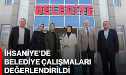İhsaniye’de Belediye Çalışmaları Değerlendirildi