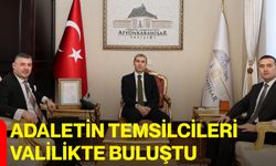 Adaletin Temsilcileri Valilikte Buluştu