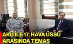 AKÜ ile 17. Hava Üssü Arasında Temas