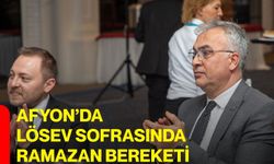 Afyon’da LÖSEV Sofrasında Ramazan Bereketi