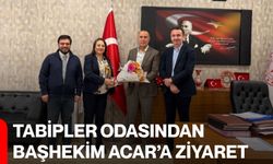 Tabipler Odasından Başhekim Acar’a Ziyaret
