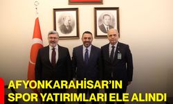 Afyonkarahisar’ın Spor Yatırımları Ele Alındı