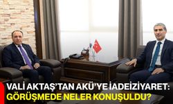 Vali Aktaş’tan AKÜ’ye İadeiziyaret: Görüşmede Neler Konuşuldu?