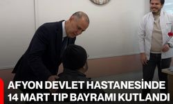 Afyon Devlet Hastanesinde 14 Mart Tıp Bayramı Kutlandı