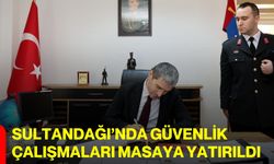 Sultandağı’nda Güvenlik Çalışmaları Masaya Yatırıldı