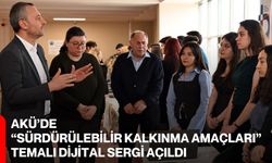 AKÜ’de “Sürdürülebilir Kalkınma Amaçları” Temalı Dijital Sergi Açıldı