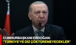 Cumhurbaşkanı Erdoğan: "Türkiye’ye Diz Çöktüremeyecekler"