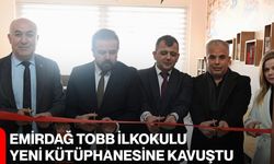 Emirdağ TOBB İlkokulu Yeni Kütüphanesine Kavuştu