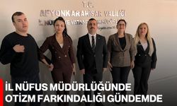 İl Nüfus Müdürlüğünde Otizm Farkındalığı Gündemde