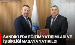 Sandıklı’da Eğitim Yatırımları ve İş Birliği Masaya Yatırıldı