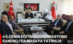 4 İlçenin Eğitim Koordinasyonu Sandıklı’da Masaya Yatırıldı