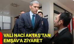 Vali Naci Aktaş’tan EMŞAV’a Ziyaret