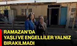 Ramazan’da Yaşlı ve Engelliler Yalnız Bırakılmadı