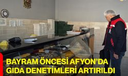 Bayram Öncesi Afyon’da Gıda Denetimleri Artırıldı