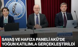 Savaş ve Hafıza Paneli AKÜ’de Yoğun Katılımla Gerçekleştirildi