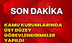 Kamu kurumlarında üst düzey görevlendirmeler yapıldı