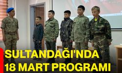 Sultandağı'nda 18 Mart programı
